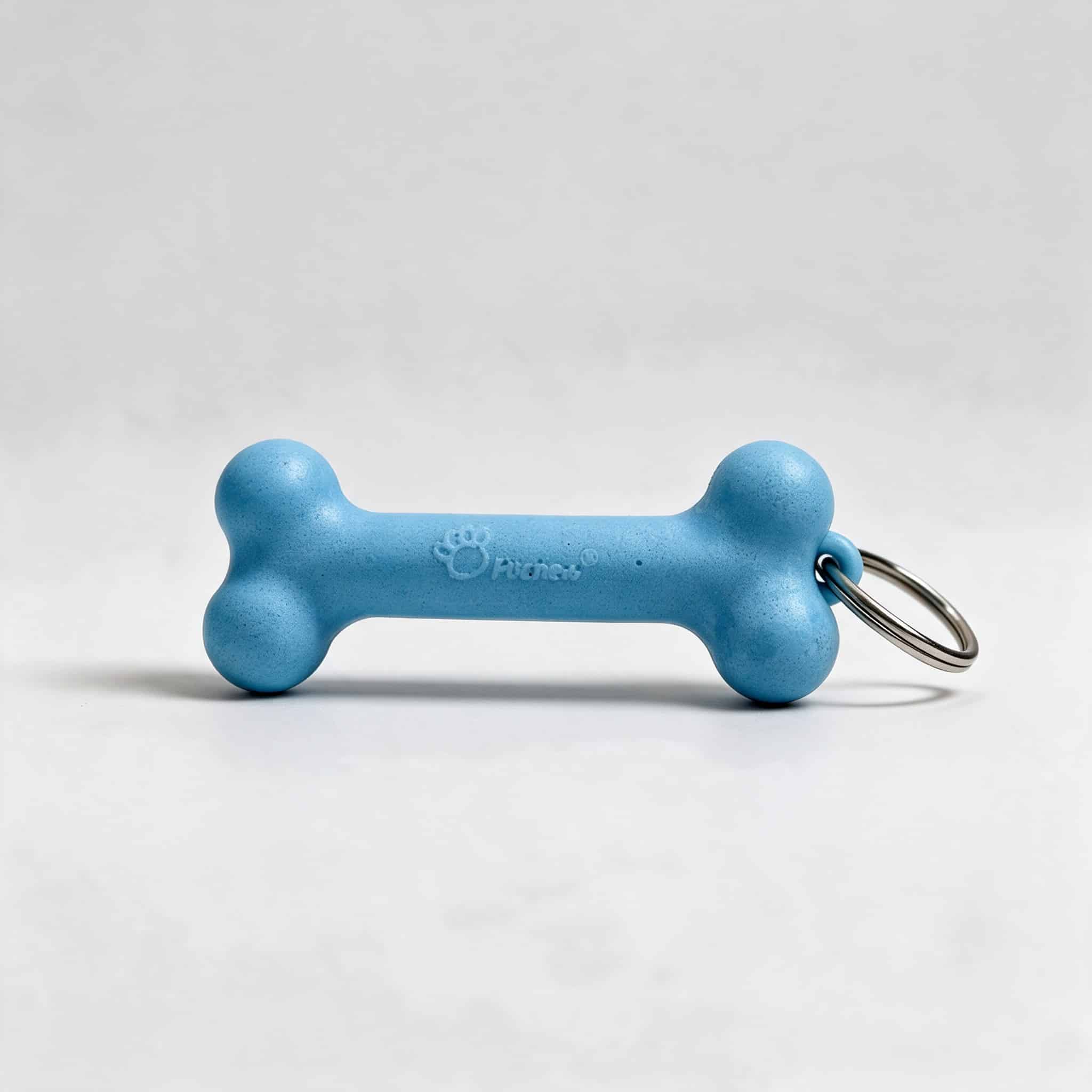 PUchew BoneBuddy Schlüsselanhänger, hellblau