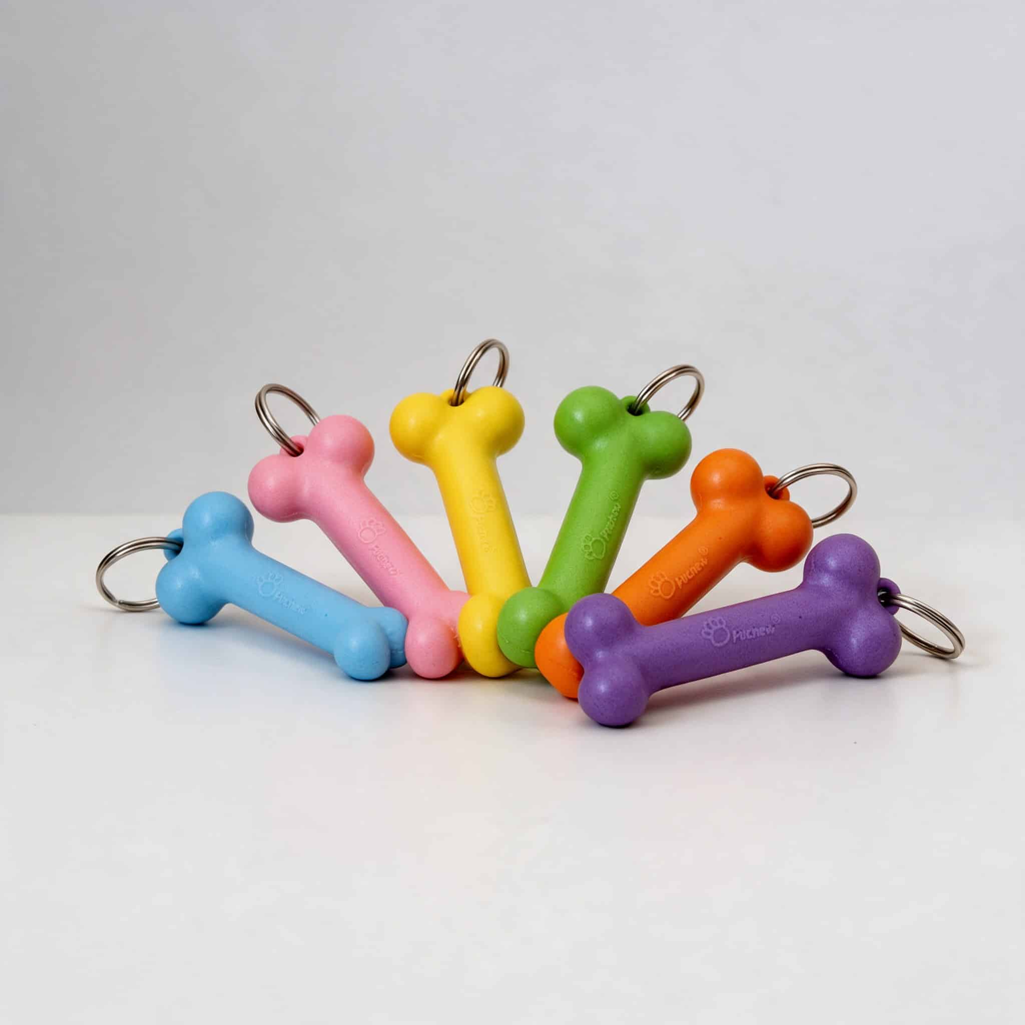 PUchew BoneBuddy Schlüsselanhänger in mehreren Farben